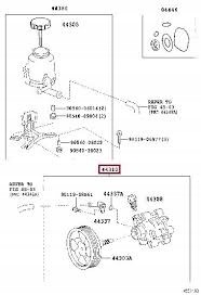 Toyota OE Насос ГУР Toyota Land Cruiser Lexus LX 44310-60490 ОРИГ.