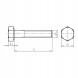 Wurth SCR-HEX-ISO4014-8.8-WS18-(VZD)-M12X50 (100 шт.) Гвинт з шестигранною головкою та частковим різьбленням SCR-HEX-ISO4014-8.8-WS18