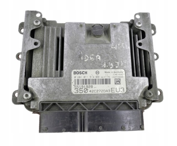 Boschmann БЛОК КЕРУВАННЯ FIAT IDEA LANCIA 0281011514 55191928 + ПРОГРАМУВАННЯ