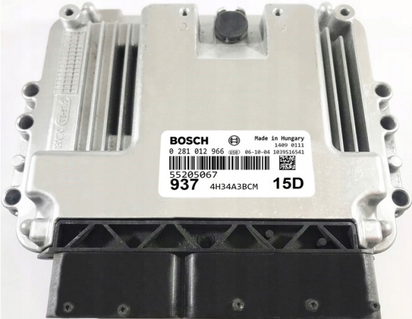 Alfa Romeo OE KOMPUTER ECU ALFA ROMEO 147 1.9JTD 0281012966 55205067 PROGRAMOWANIE ECU Комп'ютер ecu alfa romeo 147 1.9jtd 0281012966 55205067
