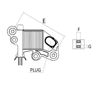 F032335628 HC CARGO Регулятор напруги генератора