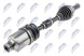 NTY NPW-MZ-064 Nty npw-mz-064 піввісь приводна передня права