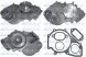 V-maxzone Part VIC-119600 Насос охолоджуючої рідини DOLZ M655 для MERCEDES MK, NG, O 303, O 307