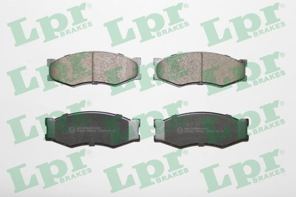 05P264 LPR Комплект гальмівних колодок з 4 шт дисків
