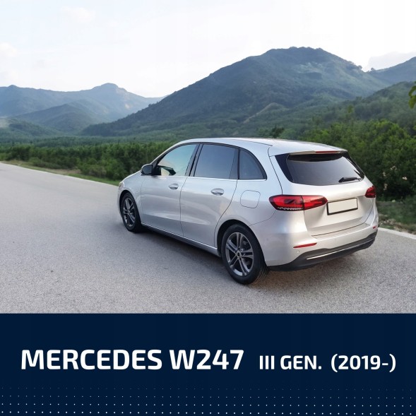 Deffner Zestaw siłowników klapy elektrycznej MERCEDES B (W247) / od 2019 - DEFFNER T76 Комплект електроприводів кришки багажника MERCEDES B (W247) / з 2019 - DEFFNER