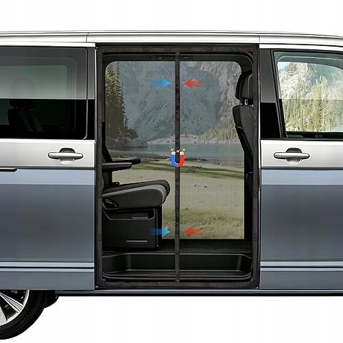 AD BRAKE B0GTYWHGC6 МАГНІТНА МОСКІТНА СІТКА ДЛЯ VW T5 T6 БІЧНИХ ДВЕРЕЙ ПОЛІЕСТЕР КЕМПІНГ