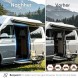 AD BRAKE B0GTYWHGC6 МАГНІТНА МОСКІТНА СІТКА ДЛЯ VW T5 T6 БІЧНИХ ДВЕРЕЙ ПОЛІЕСТЕР КЕМПІНГ