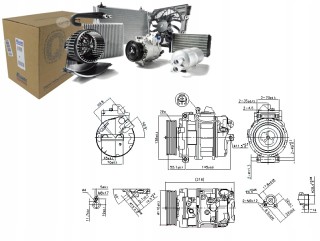 Nissens 890069 NIS/GIFT Компресор кондиціонера bmw 1 (e82) 1 (e88) 3 (e90) + помічник водія #31