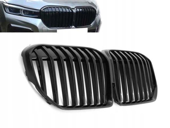 Китай BM7CT003 ГРИЛЬ BMW 7 G11 G12 LCI 19- GLOSS BLACK KIDNEY MILLAGE