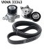 V-maxzone Part VIC-172763 Комплект поліклинового ременя VKMA для DS DS 3, DS 4, DS 5; CITROEN BERLINGO