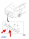 Volvo OE МІКРОПЕРЕМИКАЧ РУЧКИ КРИШКИ БАГАЖНИКА VOLVO V90 XC60 2024- OEM/OE 32394644