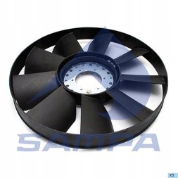 Sampa 021.346 Вентилятор двигуна man пластик.704*127 sampa