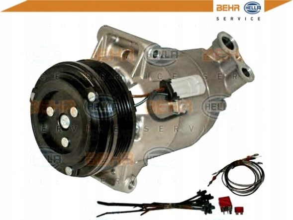 Behr Hella Service BRH8FK 351 135-801/RS7 BEHR HELLA КОМПРЕСОР КОМПРЕСОР КОНДИЦІОНУВАННЯ ПОВІТРЯ BRH, 8