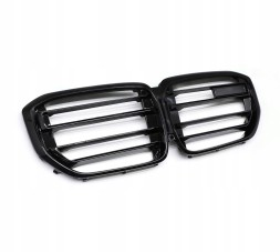 TOPGER KRG-BM-409 X РЕШІТКА РАДІАТОРА BMW X5 G18 2023- ЧОРНИЙ ГЛЯНЕЦЬ 2 РЕБРА X5M