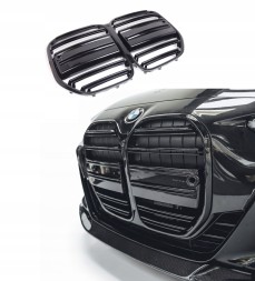 BM G22-0101001 grill nerki G22 G23 czarne bmw no acc РЕШІТКА РАДІАТОРА (НІРКИ) BMW 4 G22 G23 Чорний Глянець Чорні ДО РЕСТАЙЛІНГУ M ПАКЕТ M4 РЕШІТКА