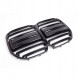 BM G22-0101001 grill nerki G22 G23 czarne bmw no acc РЕШІТКА РАДІАТОРА (НІРКИ) BMW 4 G22 G23 Чорний Глянець Чорні ДО РЕСТАЙЛІНГУ M ПАКЕТ M4 РЕШІТКА