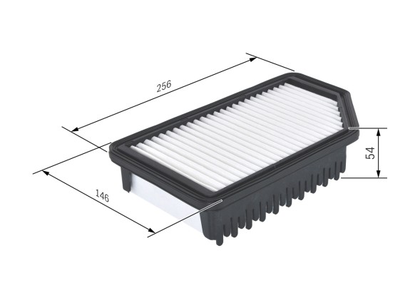 F026400350 BOSCH Фільтр повітря