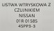 Nissan OE 01R01585 NISSAN OE ORG НОВА OE ІНЖЕКТОРНА ПЛАНКА + ДАТЧИК ТИСКУ ПАЛИВА NISSAN 2.5 DCI 01R01585