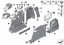 BMW OE Кришка багажника ліва BMW F25 51479207906