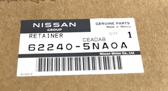 Nissan OE 622405NA0A Решітка радіатора Infiniti QX50 2018+ New OE