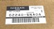 Nissan OE 622405NA0A Решітка радіатора Infiniti QX50 2018+ New OE