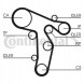 Continental CT1134WP1 Комплект грм + водяний насос ct1134wp1