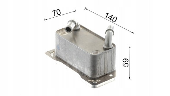 Mahle CLC 322 000P Масляний радіатор, моторне масло mahle clc 322 000p