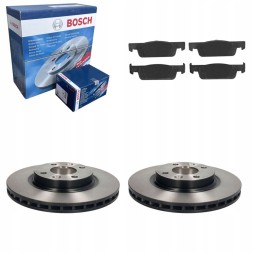 Bosch 2× Гальмівний диск Bosch 0 986 479 A86 + Bosch 0 986 494 661 Комплект гальмівних колодок