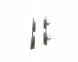 Bosch 2× Гальмівний диск Bosch 0 986 479 A86 + Bosch 0 986 494 661 Комплект гальмівних колодок