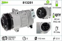 Valeo 813251 Компресор, кондиціонер valeo 813251