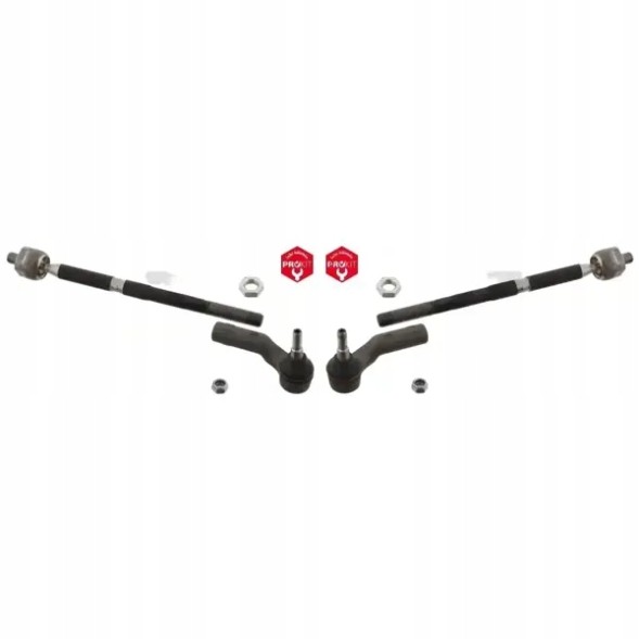 Febi Bilstein 377 3029 2x рульові тяги FEBI BILSTEIN FRONT L+R для FORD FOCUS II, FOCUS II