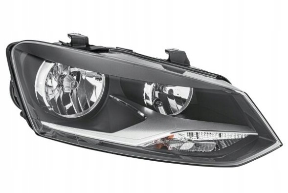 Hella 1EE 247 051-021 Права фара з мотором регулювання