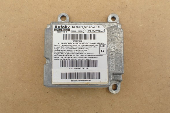 Peugeot OE 1372897080 626233900C 1383824080 FIAT FIORINO NEMO QUBO 1372897080 MODUŁ CENTRALKA AIR BAG PODUSZEK KOMPUTER OEM FIAT FIORINO NEMO QUBO 1372897080 БЛОК КЕРУВАННЯ AIRBAG ПОДУШОК БЕЗПЕКИ КОМП'ЮТЕР