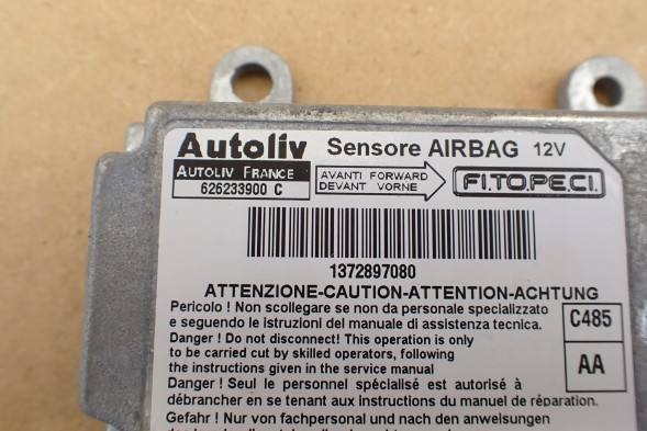 Peugeot OE 1372897080 626233900C 1383824080 FIAT FIORINO NEMO QUBO 1372897080 MODUŁ CENTRALKA AIR BAG PODUSZEK KOMPUTER OEM FIAT FIORINO NEMO QUBO 1372897080 БЛОК КЕРУВАННЯ AIRBAG ПОДУШОК БЕЗПЕКИ КОМП'ЮТЕР