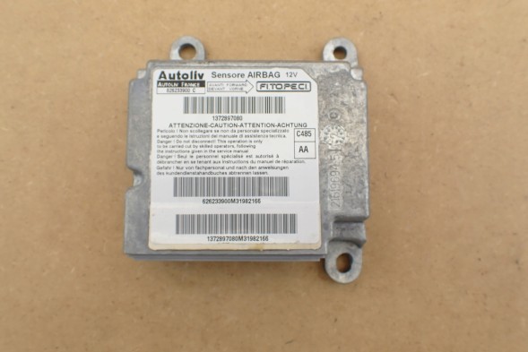 Peugeot OE 1372897080 626233900C 1383824080 FIAT FIORINO NEMO QUBO 1372897080 MODUŁ CENTRALKA AIR BAG PODUSZEK KOMPUTER OEM FIAT FIORINO NEMO QUBO 1372897080 БЛОК КЕРУВАННЯ AIRBAG ПОДУШОК БЕЗПЕКИ КОМП'ЮТЕР