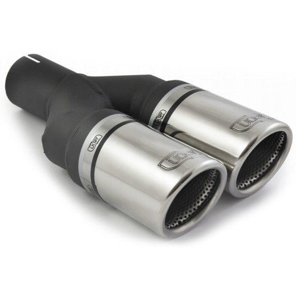 Ulter-Sport N2-70RS/55 Подвійний Круглий Наконечник Вихлопу Глушника Ulter 2x 70мм Монтаж 55мм