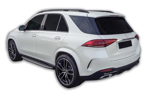 Китай 63804201 Пороги бічні сходинки підніжки Mercedes GLE SUV W167 V167 хром