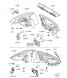 Ford OE 7S71-13N005-DA Оправа лампочки лампи задня ліва ford mondeo mk4 07-