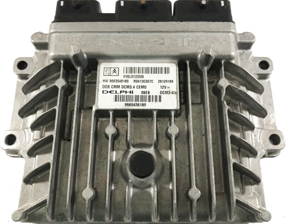 Delphi 28129189 9665426180 R0413C007CCZYSTY Комп'ютер ecu 28129189 9665426180 r0413c007c чистий