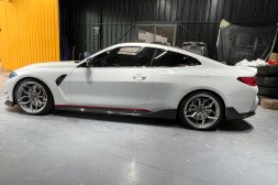Китай 463587057 Накладки на пороги BMW M4 G82 G83 карбон