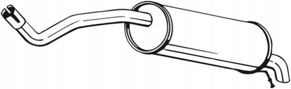 Bosal 220-017 Кінцевий глушник bos220-017 220-017