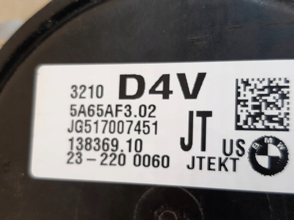 BMW OE 5A65AF3 JT G20 G21 G22 G42 РУЛЬОВА РЕЙКА BMW G20 G21 G22 G42 GF20 JT 5A65AF3
