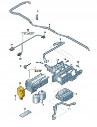Audi OE Моторчик обігрівача Audi 4M0820511A. продукт,