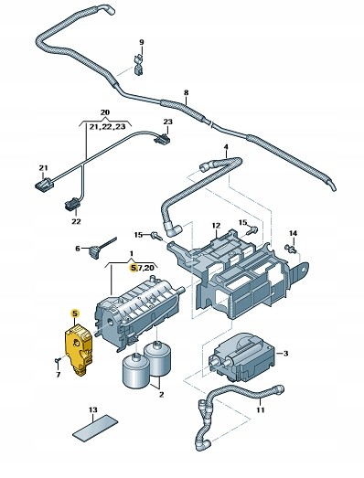 Audi OE Моторчик обігрівача Audi 4M0820511A. продукт,
