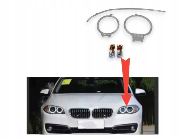 ВОЛЛЕР H.169/499/A.+H.169/499/C.+H.169/211/1.(2SZTUKI) Ринги плитка ліва лампа фронт ксенон для bmw серії 5 f11 f10 f18 lift