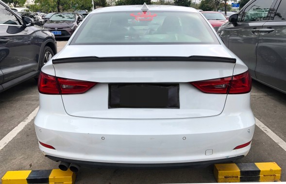 Китай 13114 Елерон карбонового спойлера Audi A3 S3 RS3 8VS 8VM V Style 14-20