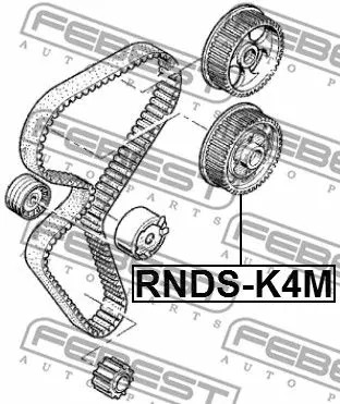 Febest RNDS-K4M Настройка змінних фаз грм rnds-k4m febest