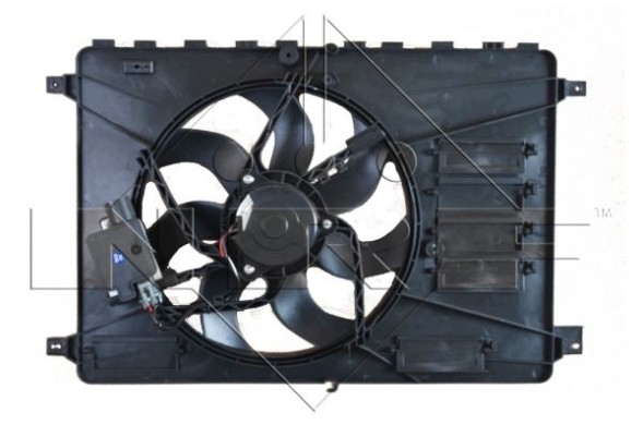 V-maxzone Part VIC-162539 Вентилятор охолодження двигуна NRF для VOLVO S60 II, S80 II, V40, V60 I, V70