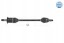 Meyle 314 498 0044 Напівось bmw f20/f30/f32 ліва. Задня ось 750mm - meyle 314 498 0044