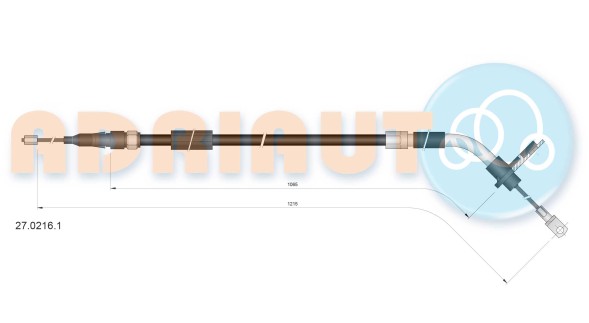 27 0216 1 ADRIAUTO Тросик